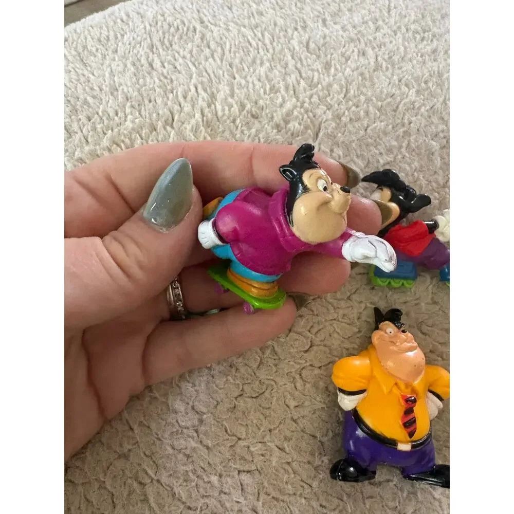 Vintage 1990s Disney Goof Troop PVC Mini Figures Set of 4 Kellogs